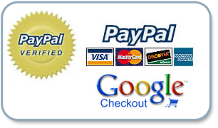 paypal and google logos