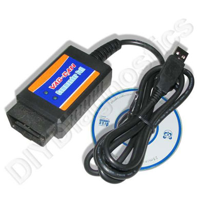 USB ELM327 CAN Computer Based OBDII Tool